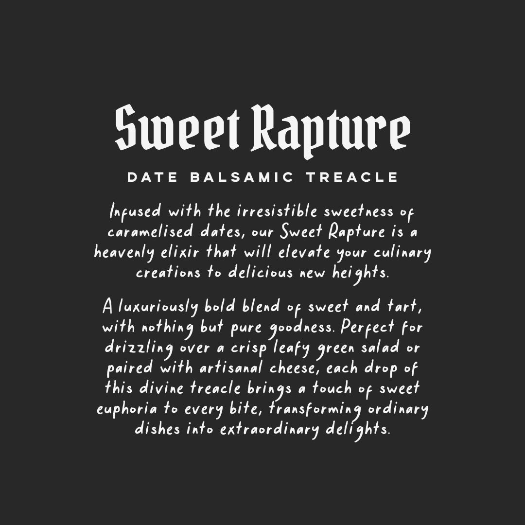 Award Winning Sweet Rapture - Date Balsamic Treacle