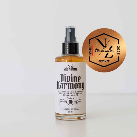 Divine Harmony - Saffron Honey Mustard ACV Salad Spritz