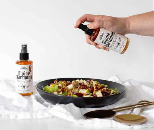 Divine Harmony - Saffron Honey Mustard ACV Salad Spritz