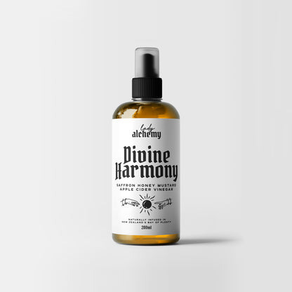 Divine Harmony - Saffron Honey Mustard ACV Salad Spritz