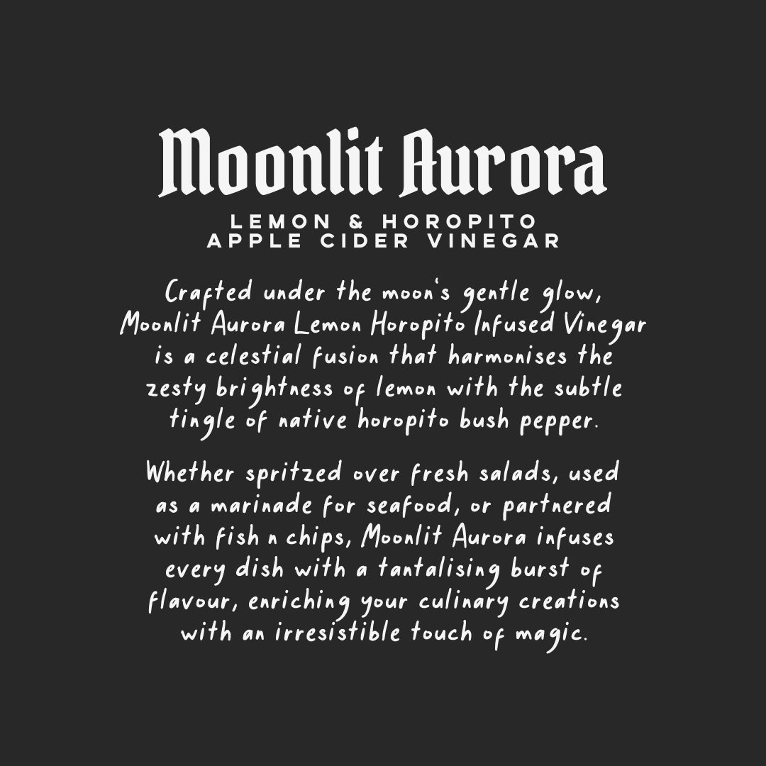 Moonlit Aurora - Lemon & Horopito ACV Salad Spritz