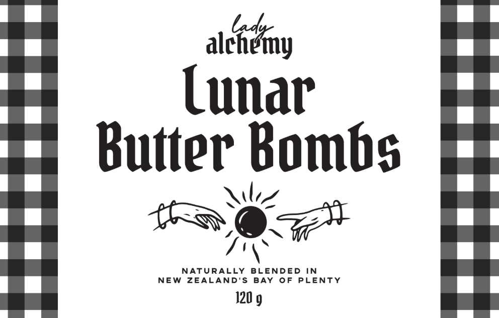 *Lunar Butter Bombs - Smokey Pepper & Garlic, Tamari Fusion, Lemon Horopito