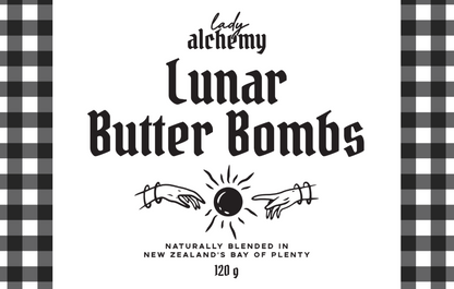 *Lunar Butter Bombs - Smokey Pepper & Garlic, Tamari Fusion, Lemon Horopito