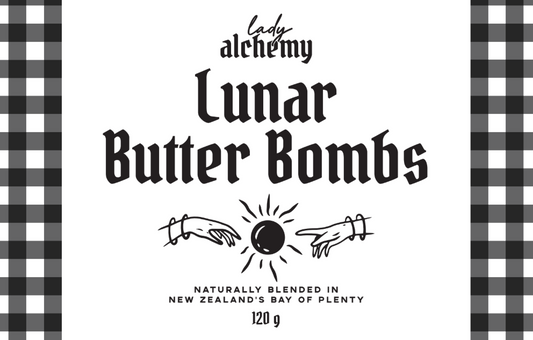 *Lunar Butter Bombs - Smokey Pepper & Garlic, Tamari Fusion, Lemon Horopito