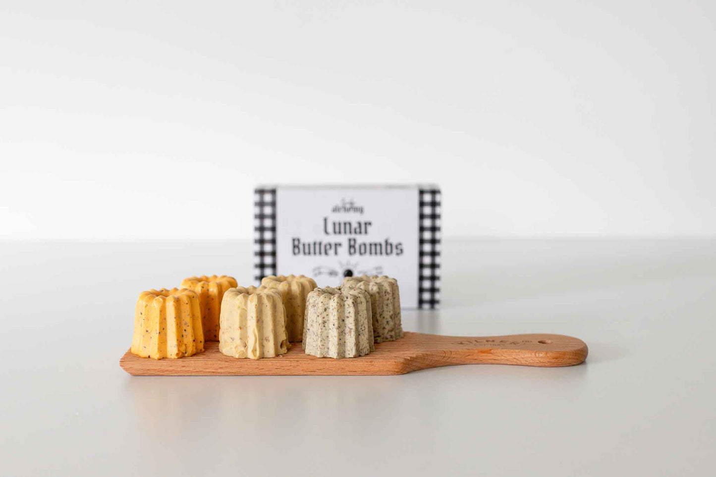 *Lunar Butter Bombs - Smokey Pepper & Garlic, Tamari Fusion, Lemon Horopito