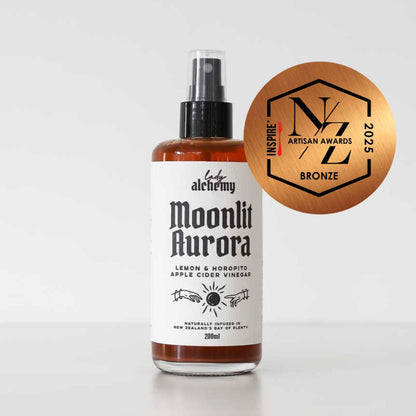 Moonlit Aurora - Lemon & Horopito ACV Salad Spritz