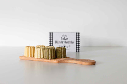 *Solar Butter Bombs - Basil & Tomato, Chook Skin & Sage & Honey Mustard